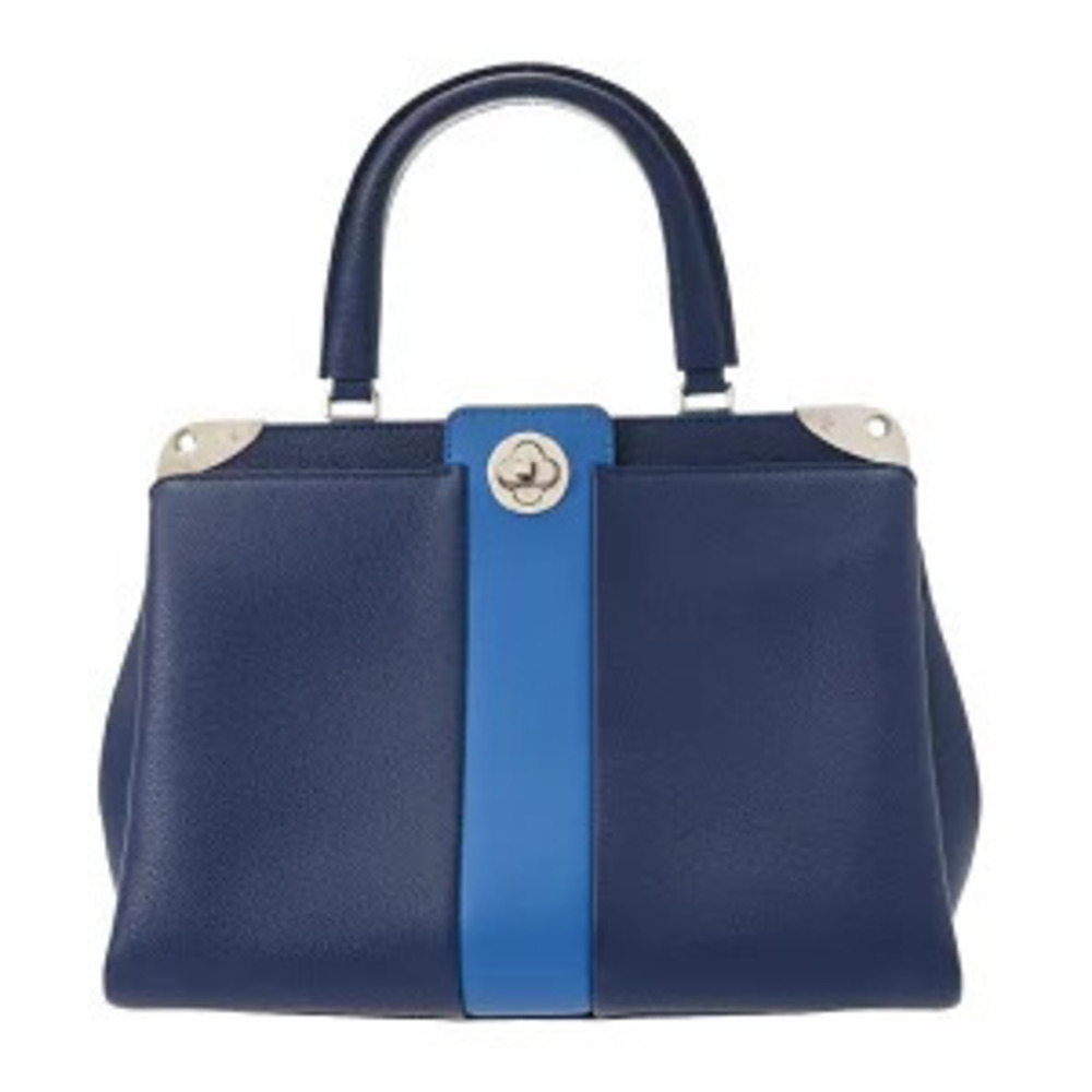 Louis Vuitton Astrid Navy Blue Leather Handbag
